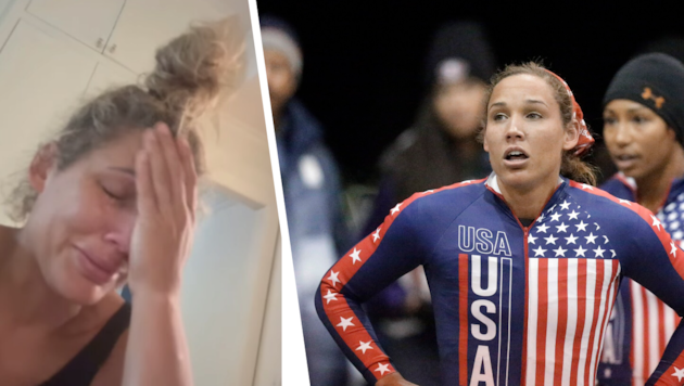 Völlig aufgelöst teilte Lolo Jones ein Video auf Instagram.