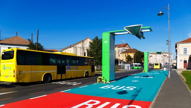 Als Positivbeispiel gilt Rumänien – 86 Prozent aller neu zugelassenen Busse fahren bereits ...