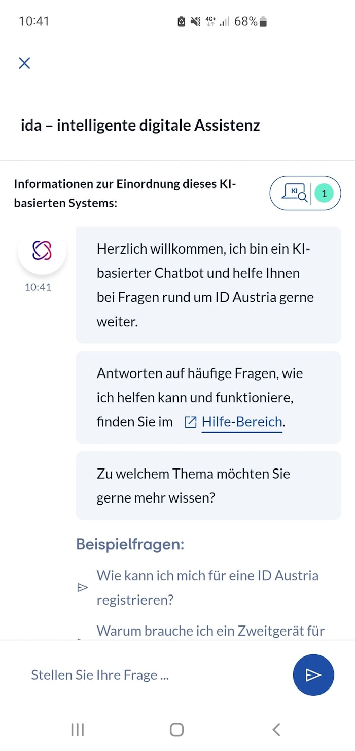 Die KI soll das Benutzen der App leichter machen.