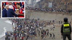 Das Chaos in Ceuta wirft seine Schatten auch auf die Fußball-WM 2030. 