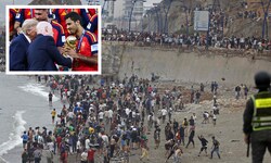 Das Chaos in Ceuta wirft seine Schatten auch auf die Fußball-WM 2030. 