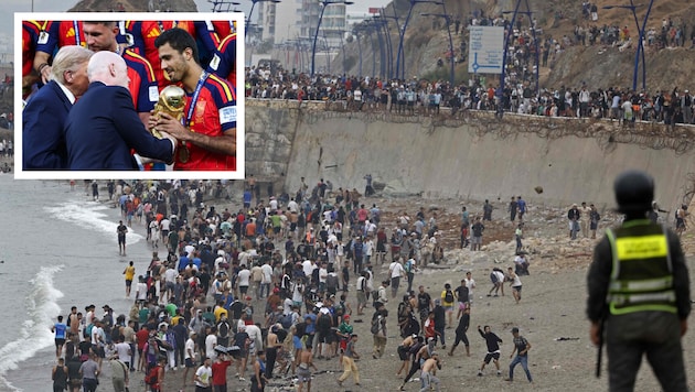 Das Chaos in Ceuta wirft seine Schatten auch auf die Fußball-WM 2030.