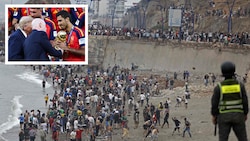 Das Chaos in Ceuta wirft seine Schatten auch auf die Fußball-WM 2030. 