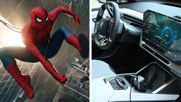 Dass in einigen BMW-Modellen eine Animation mit Spider-Man eingespielt wurde, sorgt für ...