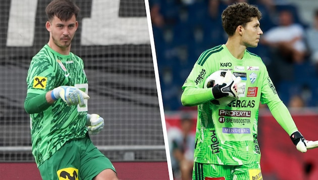 Daniil Khudyakov und Ármin Pécsi – wird am Ende der Tormann des SK Sturm oder jener von TSV ...