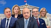 Der Druck auf die Koalition wächst, Blau legt weiter zu, auch Grüne stärker.