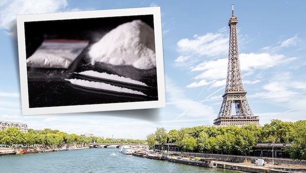 Mehr als zehn Kilo Koks fanden Sicherheitskräfte bei einem Steirer in der „Ville d’amour“ Paris.