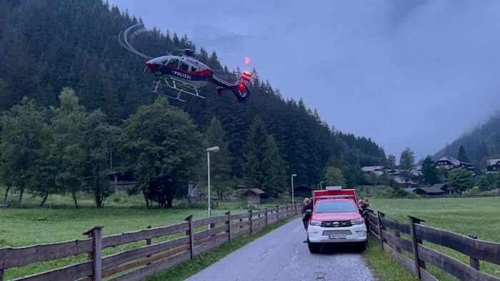 Betroffene mussten von der Polizei ausgeflogen werden.