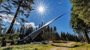 Anlieferung von Rotorblättern auf die Freiländeralm