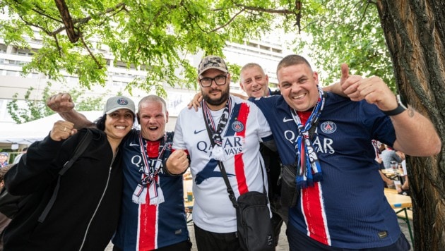 Alleine das Spitzenteam Paris St. Germain orderte knapp 7000 Tickets für seine treuen Anhänger.