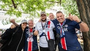 Alleine das Spitzenteam Paris St. Germain orderte knapp 7000 Tickets für seine treuen Anhänger.