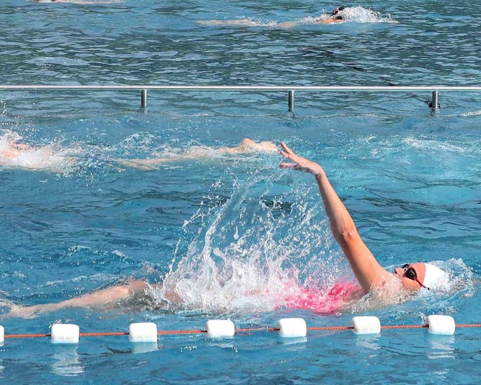 Das Freibad Eisenstadt steuert in Richtung Rekordsommer.