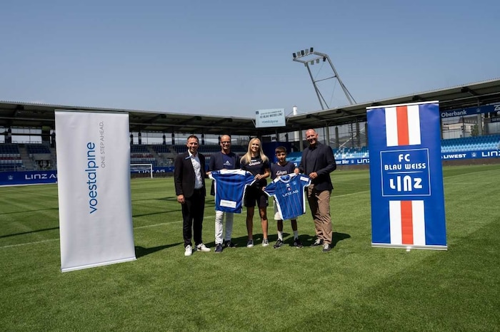 Die voestalpine ist neuer Platin-Partner des FC Blau Weiß Linz.
