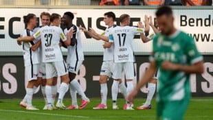 Heimsieg im Westderby, der SCR Altach hat die WSG Tirol im heimischen Schnabelholz mit 3:1 ...
