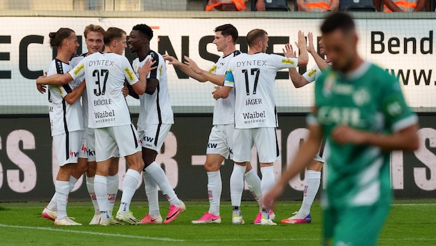 Home victory in the West Derby: SCR Altach defeated WSG Tirol 3–1 at their home stadium, ...