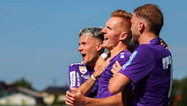 Florian Rieder (li.) und Co. haben am Samstag das erste Heimspiel der Saison vor sich.