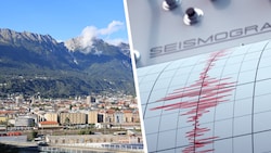 Im Großraum Innsbruck wackelten am Samstagmorgen die Wände.