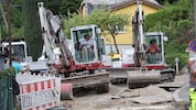 Die Bauarbeiten finden gleich in mehreren Gassen statt. 