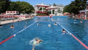 Das Ottakringer Kongreßbad ist eines von vier städtischen Bädern in Wien, in denen weiterhin ...