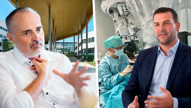Landeshauptmann Doskozil hält am Ausbau der Gesundheitsversorgung fest, auch der CEO der ...