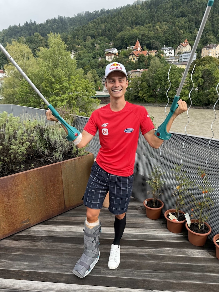 Johannes Lamparter wurde am Freitag in Innsbruck operiert.