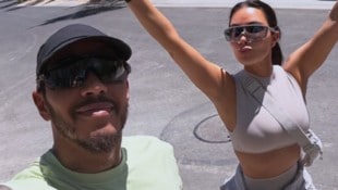 instagram.com/lewishamilton Lewis Hamilton und Kim Kardashian.