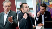 Heinz Lederer (li.) ist ins Visier der Behörden geraten, Clemens Pig (Mitte) hat einen ...