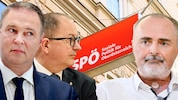 Martin Winkler (Mitte) will nur auf Oberösterreich schauen – Hans Peter Doskozil spart indes ...