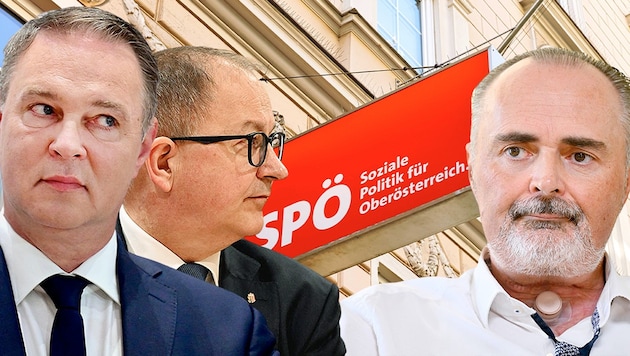 Martin Winkler (Mitte) will nur auf Oberösterreich schauen – Hans Peter Doskozil spart indes ...