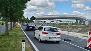 Am stark befahrenen Südring wird derzeit gebaut ordentlich gebaut.