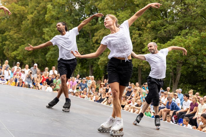 Weit angereist: Das kanadische Ensemble Le Patin Libre