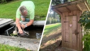 Markus Sageder kümmert sich rührend um seine tierischen Freunde.