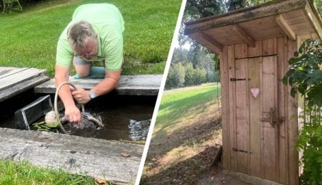 Markus Sageder kümmert sich rührend um seine tierischen Freunde.