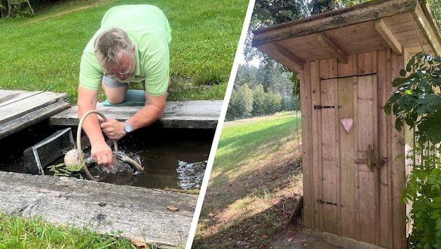 Markus Sageder kümmert sich rührend um seine tierischen Freunde.