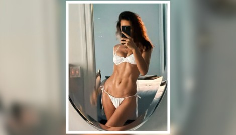 Wow, diese Bauchmuskeln sind der Hit! Irina Shayk sorgt mit diesem Bikini-Selfie für jede Menge ...