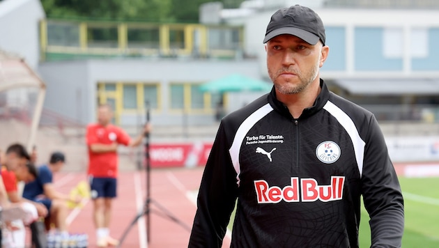 Liefering-Trainer Danny Galm.