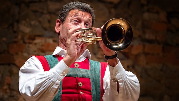 Franz Posch spielt nicht nur Volksmusik, sondern in Weiz auch Dixie und Swing.