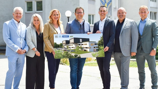 Beim Klinikum Amstetten entsteht ein Gesundheitszentrum. Eröffnung ist 2028 geplant.