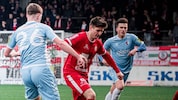 Weil Christoph Wengler (hier noch bei Steyr) sich am Knie verletzte, wurde das Match Anfang ...