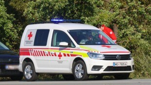 Der Notarzt musste nach der Verletzung von Christoph Wengler anrücken. 