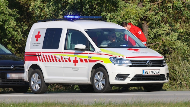 Der Notarzt musste nach der Verletzung von Christoph Wengler anrücken.