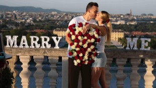 Im Herbst 2023 machte Haris Tabakovic seiner Sabrina in Wien einen Heiratsantrag.