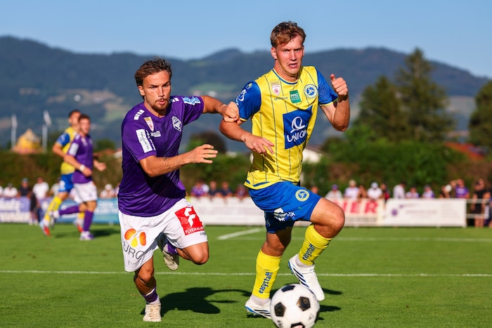 Moritz Eder (li.) kämpfte mit seinen Austrianern die Vienna nieder.