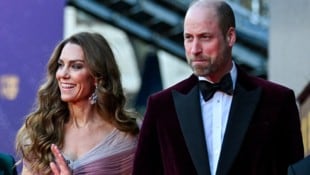 AP/Jaimi Joy Prinz William mit seiner Ehefrau Kate