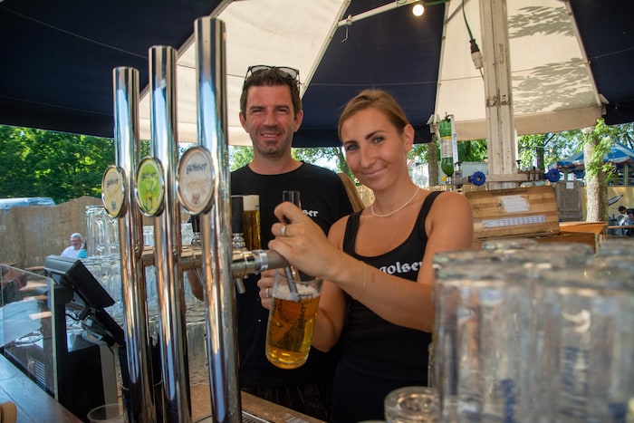 Wer von der Tour durch Wirtschaftsmesse und Kultursommer müde ist, kann sich bei Golser Bier im ...