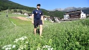 Fabio Gstrein zuhause in Sölden.