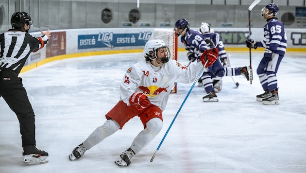 Sorgte mit Traumtor für Begeisterung: Eishockey-Youngster David Bertignoll.