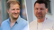 Rieds Sportvorstand Wolfgang Fiala und Rapids Sportchef Markus Katzer