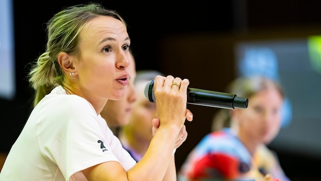 Kasia Niewiadoma erhob Vorwürfe gegen Celia Gery.