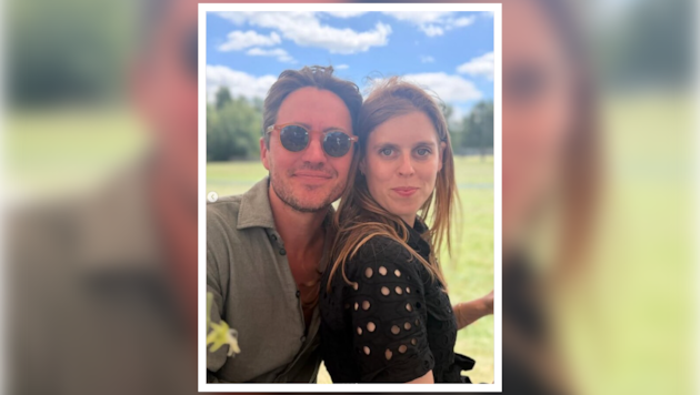 Edoardo Mapelli Mozzi veröffentlichte unter anderem dieses Pärchenfoto und gratulierte seiner ...